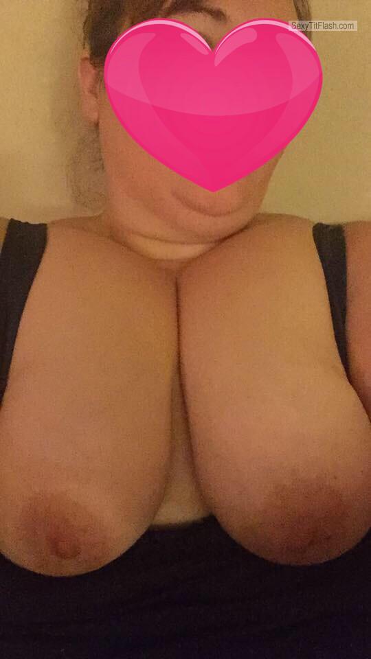 Tit Flash: My Big Tits (Selfie) - Sugar Lips from United States